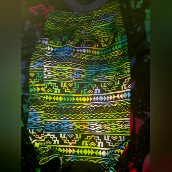 Vibrant Multicolor Pencil Skirt - Picture 1 of 1